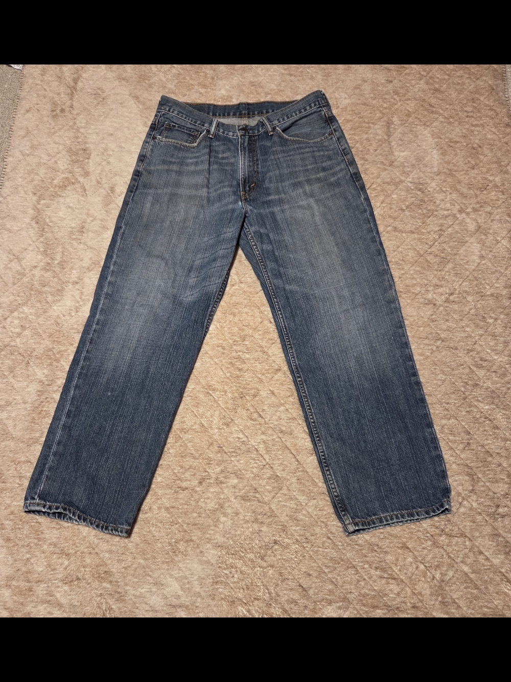 Levi's Relaxed Fit Faded Blue Jeans